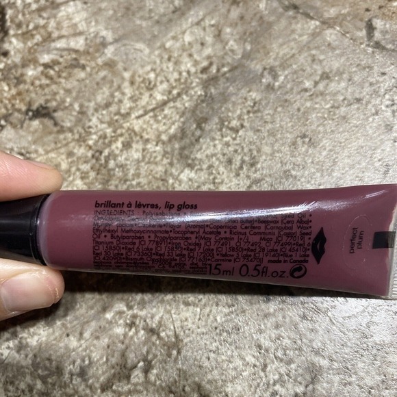 Sephora Super Shimmer Lip Gloss In Perfect Plum Hard To Find Rare .5 Oz - Picture 3 of 3